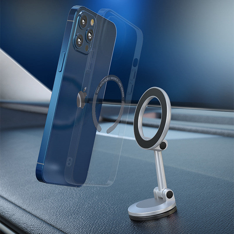 Revolutionize Your Driving Experience with the Car Mount Mobile Phone Magnetic Folding Navigation